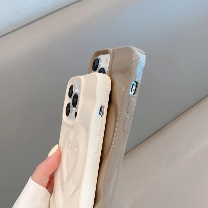 Glossy Love Heart Phone Case For iPhone 15 14 Pro Max 13 12 11 Pro Max Cute Luxury Fashion Soft Silicone Bumper Shockproof Cover- S2c94e1d55edf4d8c8fecabf3769b07b6W