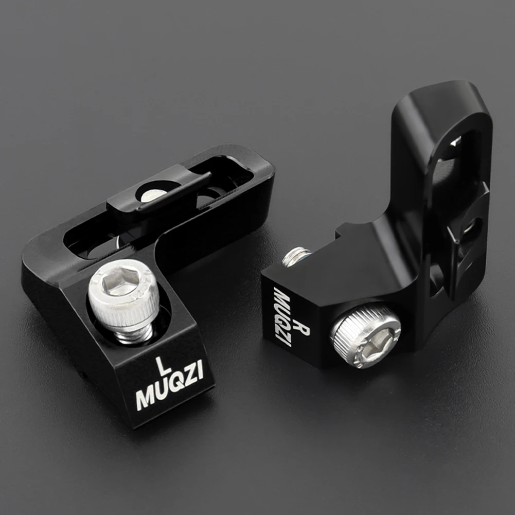 Bike Shifter Adapter Aluminum Alloy MTB Bike Shifter Mount Clamp Bicycle Integrated Mounting Adapter Bicycle Accessories