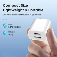 Dual USB Wall Charger,USB Power Adapter Plug, Double USB Wall Plug Adapter, 2-Port USB AU Plug 5V/2.1A Charger For Mobile Phone - Image 4