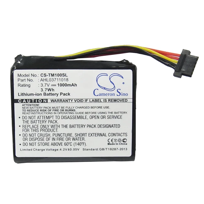 Gps, Navigator 1000Mah Batteria Per Tomtom Go Live 1000 Regionale Go Live 2050 Go Live 2050 World Go 2405M Go 2405T