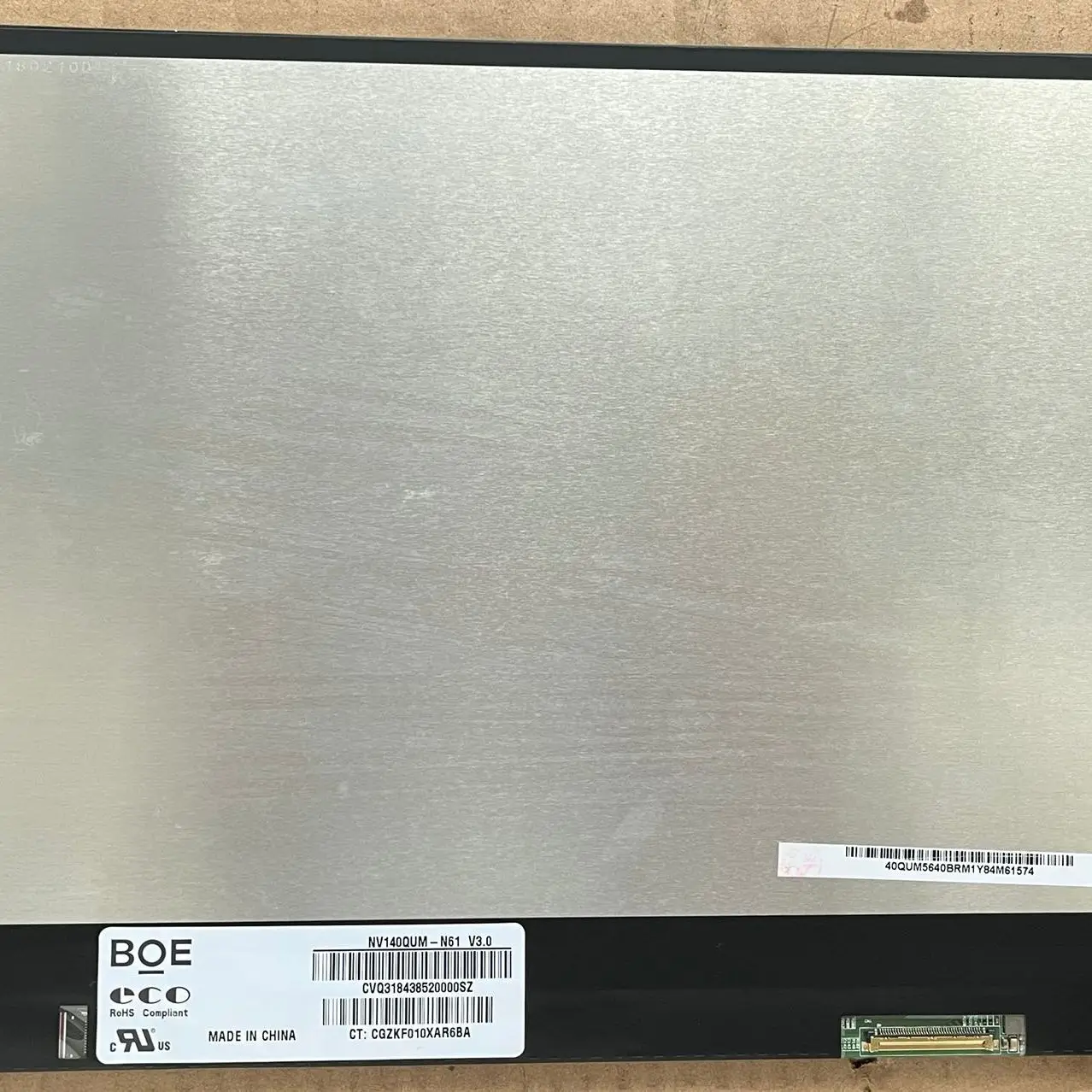 

15,6-дюймовый экран 4K UHD 14,0*3840 NV140QUM-N61 для ноутбука, ЖК-дисплей, панель дисплея