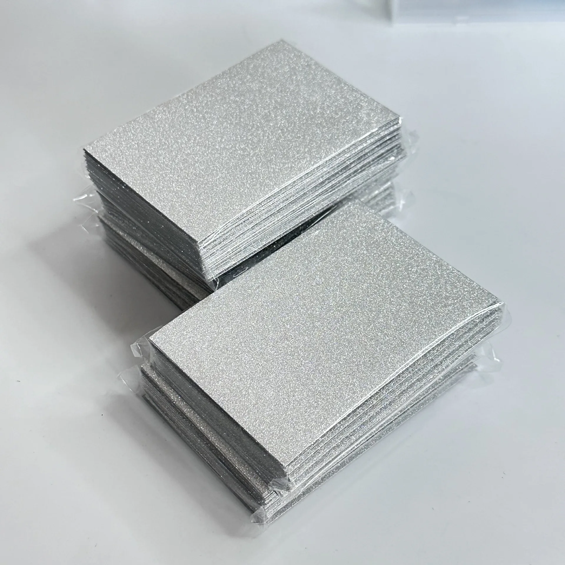 Sharkbang 50pcs/Lot Holo Card Sleeves 61x91mm 20C Bling Star PP Kpop Holder For Postcards Films Game Cards Photocard Protector 2