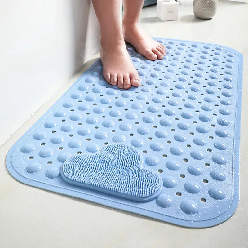 

Bathroom Bathtub Non-slip Mat Home Waterproof Floor Mat Shower Bathroom Massage Mat Suction Cup Bathtub Carpet Anti-fall
