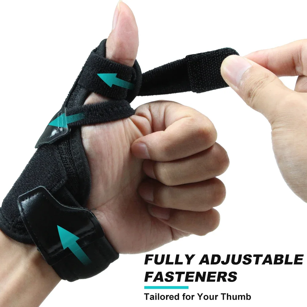 Thumb Support Brace CMC Joint Thumb Spica Splint for Pain Relief Arthritis Tendonitis Carpal Tunnel & Trigger Immobilizer thumb splint