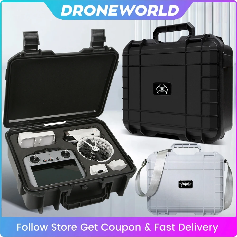 Explosion-proof Case for DJI DJI Flip/RC N3/RC 2 High-capacity Storage Box Hard Bag Portable Case for Flip Drone Accessories