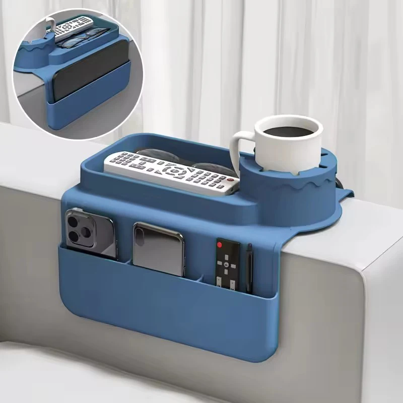 Beverage Coffee Silicone Sofa Coaster Sofa Armrest Cup Holder Multi-functional Creative Life Cup Holder
