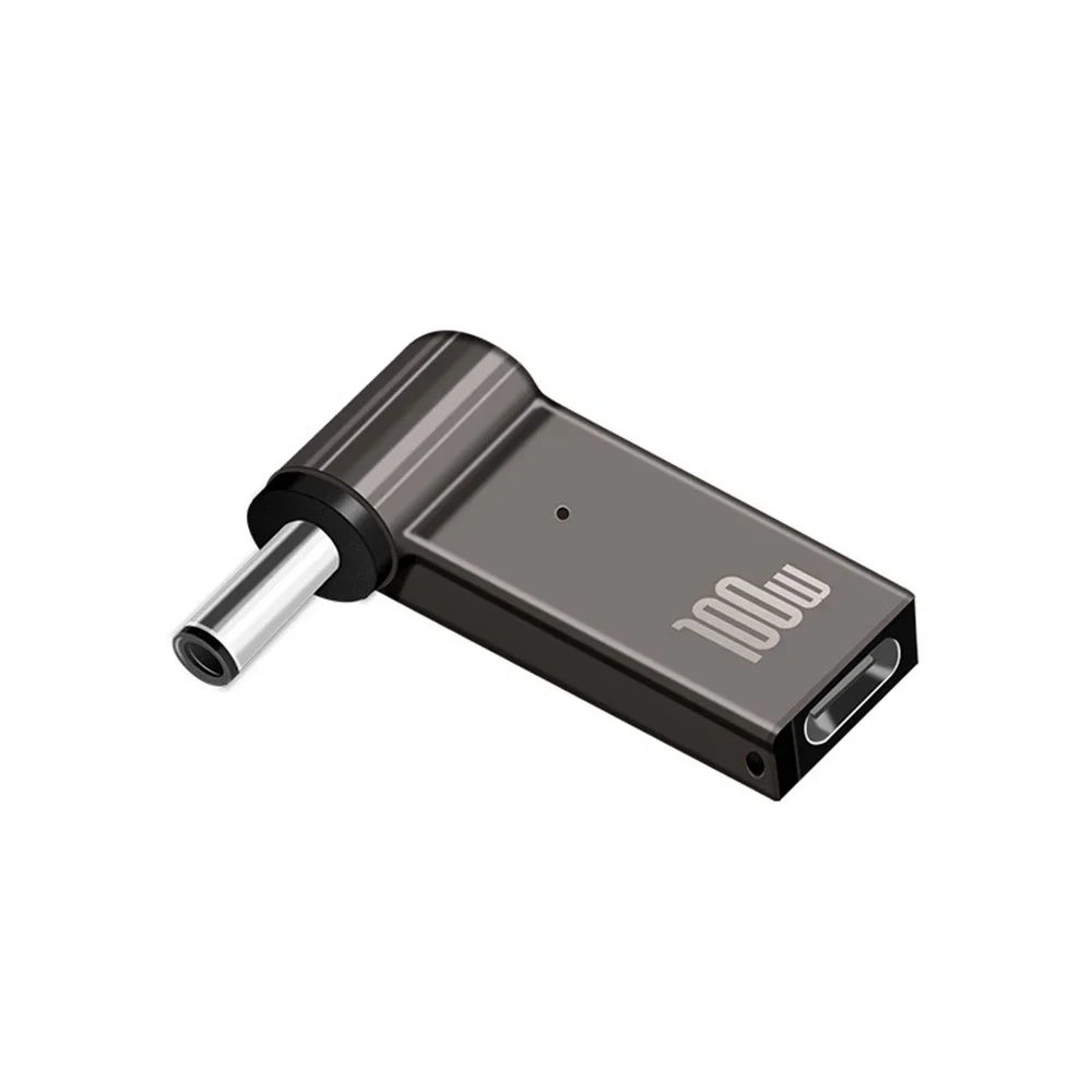 ? 100W USB 타입 C 고속 충전 어댑터 플러그 커넥터 델, 아수스, HP, 에이서, 레노버용 범용 USB C 노트북 충전기 컨버터