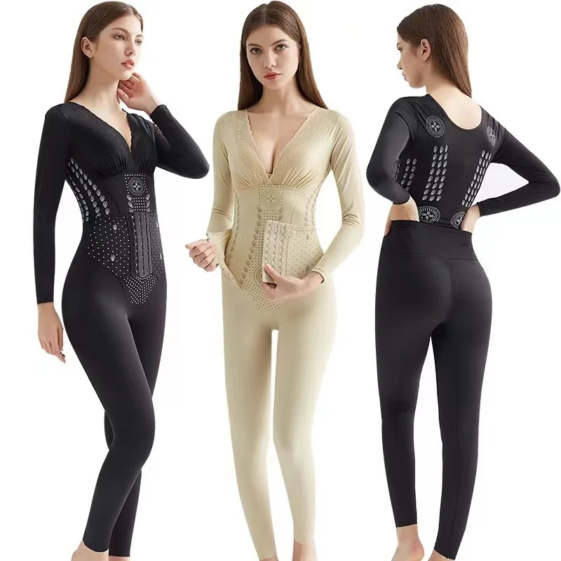 

Long Sleeves Trousers Body Shaping Body Sculpture Miss Jumpsuit Underwear Shapewear