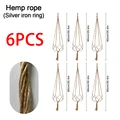 6pcs Hemp rope