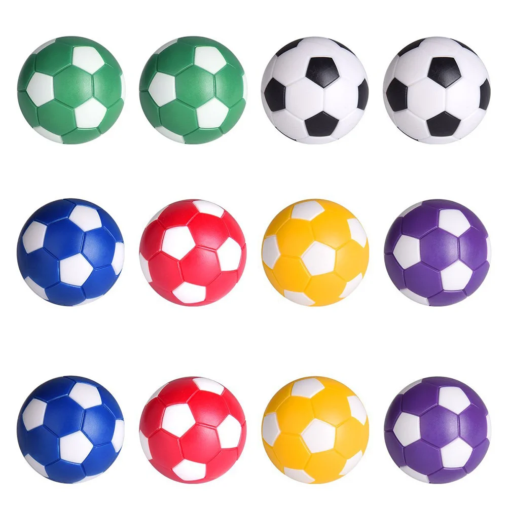 2 Pces Futebol De Mesa De Matraquilhos Redondos Jogos Internos Bola De  Futebol Plástico Futebol Fussball Soccerball Presentes Do Esporte 32mm -  Mesas De Pebolim - AliExpress