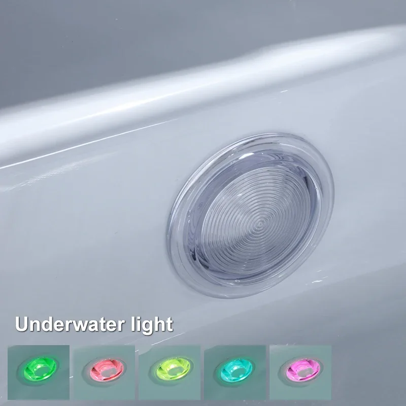 Bathtub Spa White Bathtubs led acrylic whirlpool Hot Tub jacuzzis bathtuband Baths Massage modern Indoor with shower