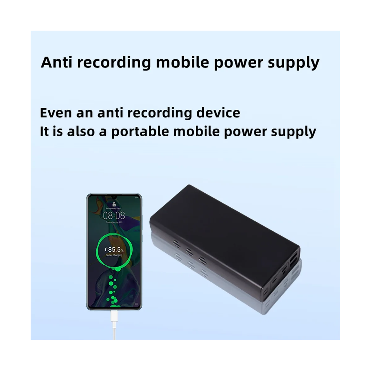 

Anti Recording Jammer Handheld Portable Anti Mobile Phone Recording Pen Shield Office Meeting Anti Eavesdropping