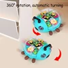 Electric Music with Light Beetle Toys 360° Rotation Walking Cute Interactive Sound Toy Early Education Toys for Kids Baby Childs 4