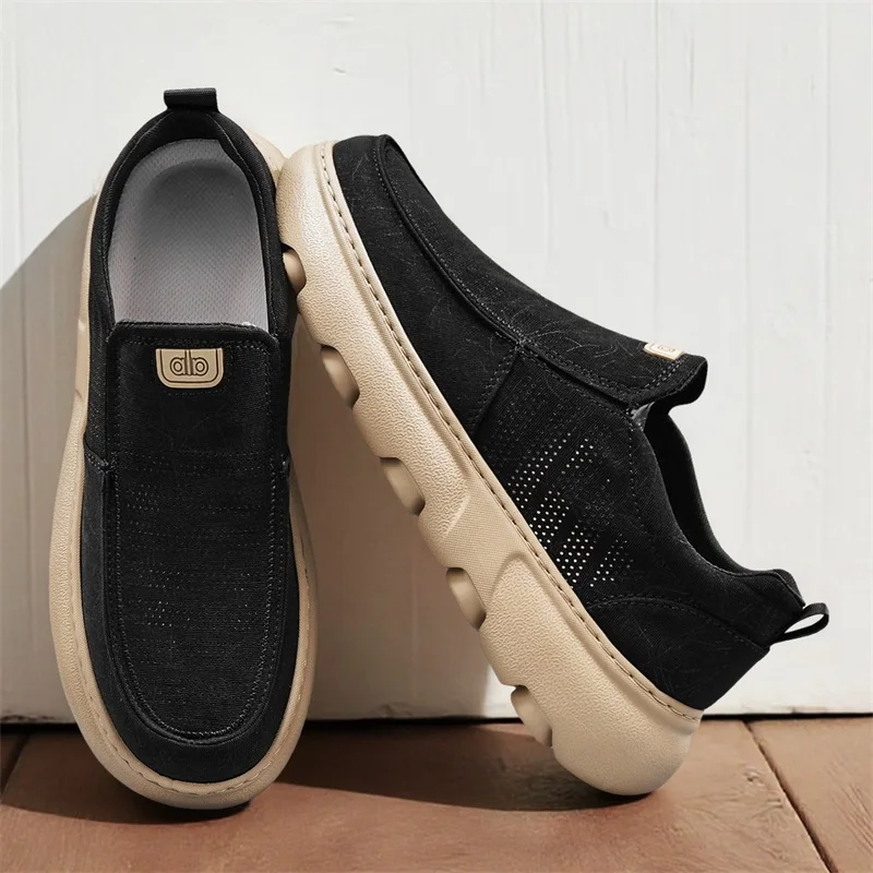 Herren-Loafer, handgenäht, einfarbig, lässig, schlicht, zum Hineinschlüpfen, für alle Jahreszeiten, geeignet zum Autofahren, für den Alltag, das Büro und Business_voghion.com