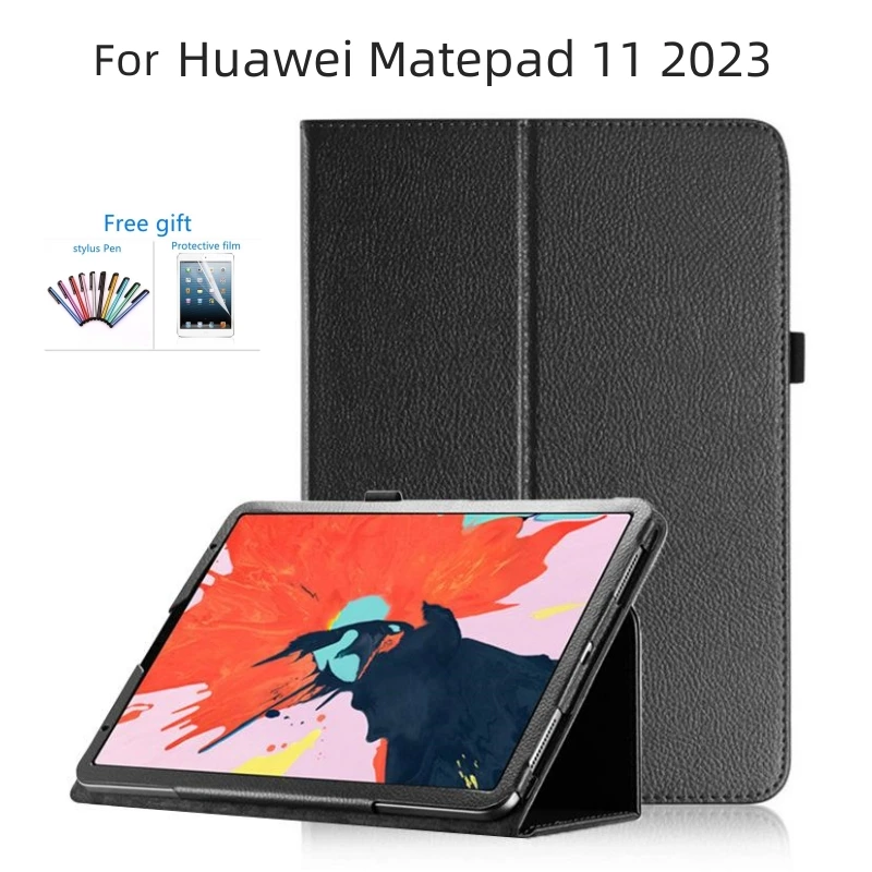 

For Huawei Matepad 11 2023 Case 11" Slim PU Leather Protective Tablet Case Shockproof Cover For Matepad 11 DBR-W00 W10 11 inch