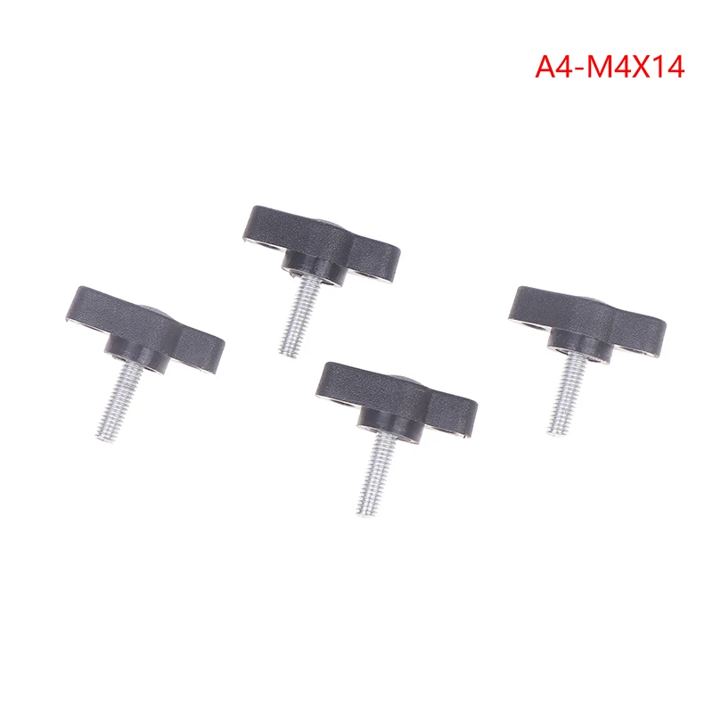 Enhanced Stainless Steel Adjustable Thumb Screws with Z-Shaped Handle and Butterfly Wing Knob