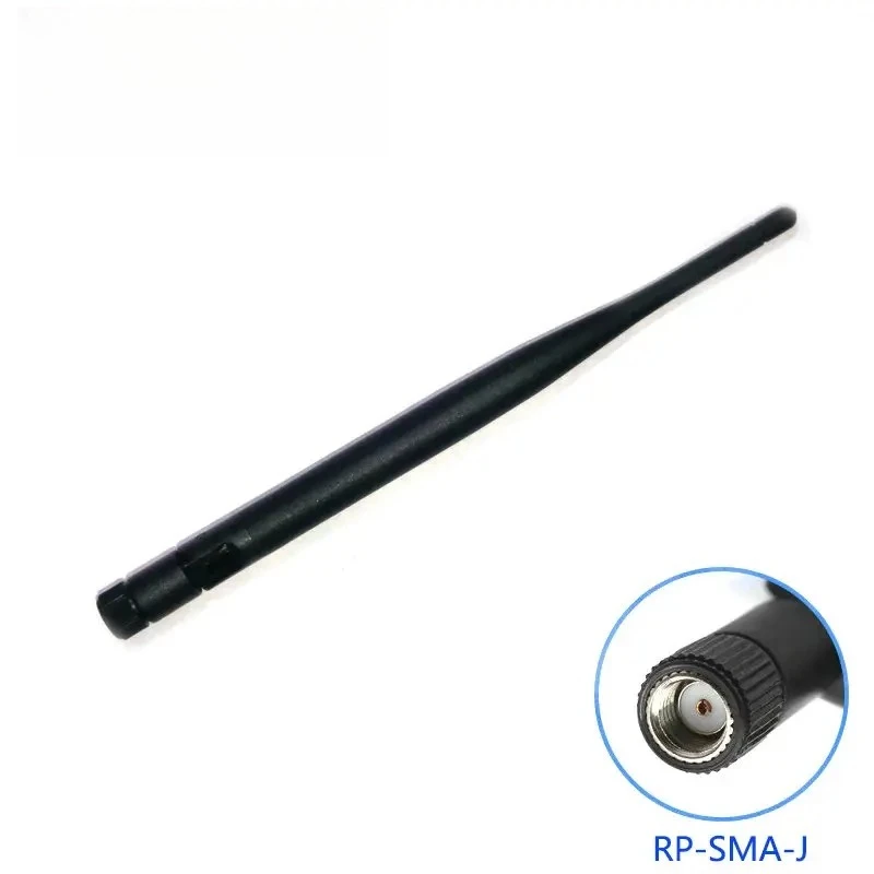 2.4GHz / 5.8GHz 전방향 고무덕 안테나, 접이식, 6dBi 고이득, SMA 남성/여성 커넥터, 라우터 및 감시 장치용