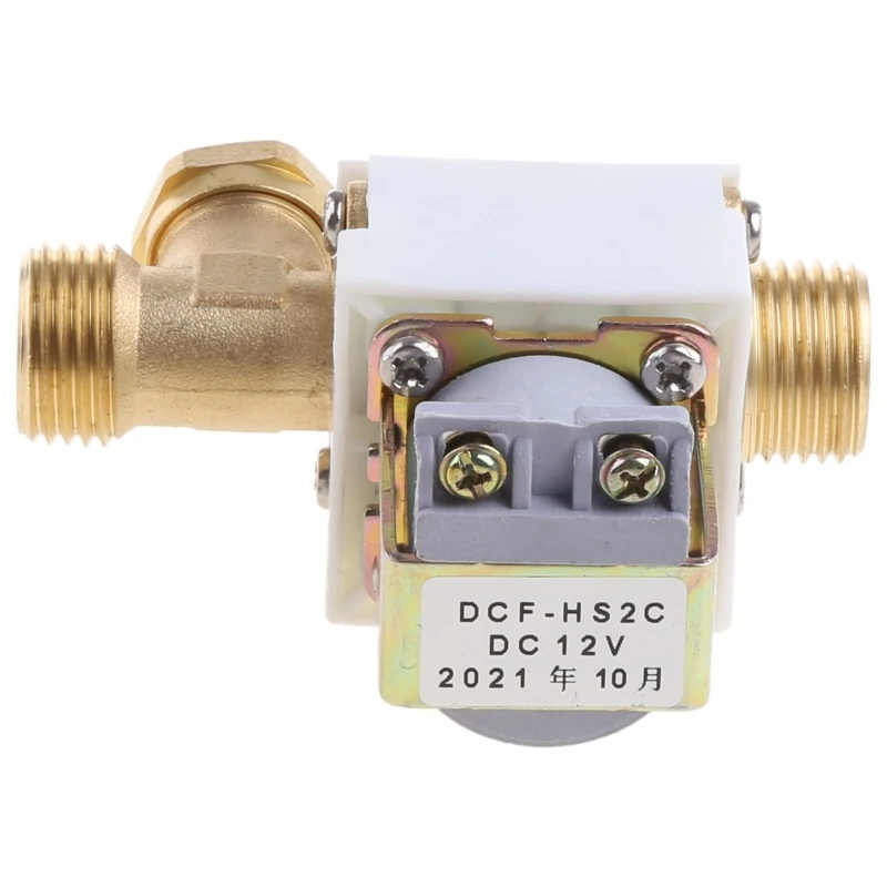 1/2" Electric Solenoid Valve For Water Air N/C Normally Closed DC 12V New