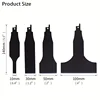 4-Piece Heavy-Duty Scraper and Blade Set For Reciprocating Saws Steel Tile and Putty Removal Wall and Ground Cleaning- 3