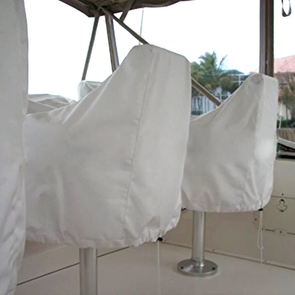 Silver Boat Seat Cover Outdoor Foldable Ship Fishing Waterproof Dust Outdoor Yacht Chair Cover