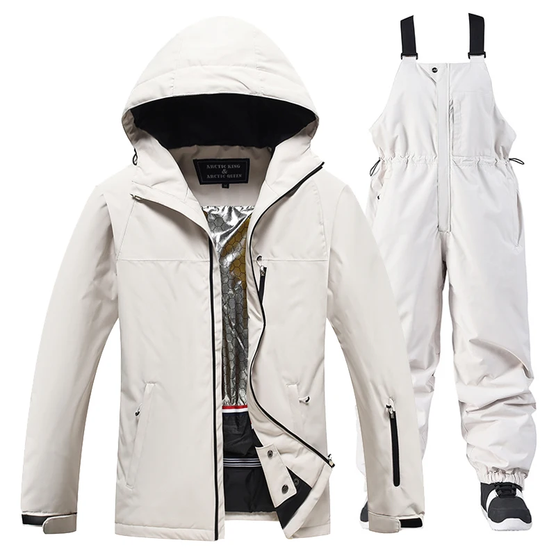 Men and Women Winter Ski Clothes, Snowboarding Suit Sets, Snow Skiing Clothing, Ski Jackets and Pants, Snow Ski Bibs Pants 4
