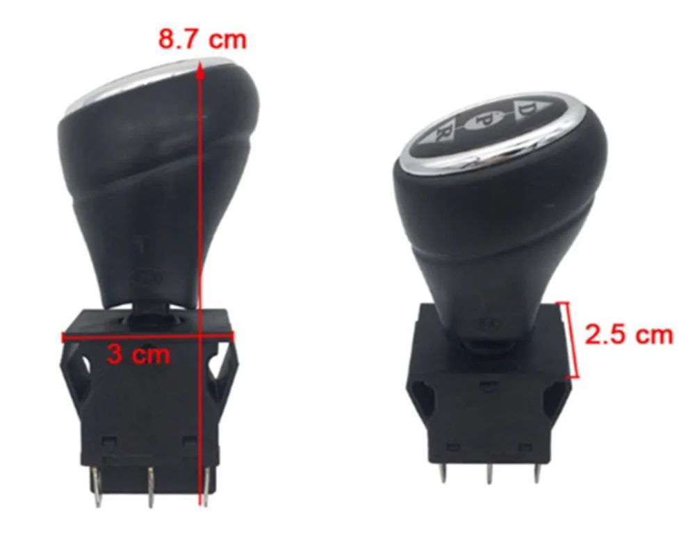 POFET Interrupteur Joystick 6 Broches 3 Positions - Pour Voiture Électrique Enfant Avant/Arrêt/Arrière