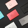 Business Card Holder Hand Push Card Case Bank Card Membership Cards Package Metal Ultra Thin Business Card Box Organizer 3