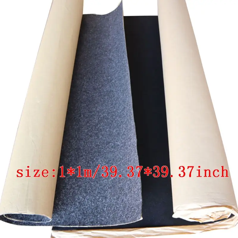 

1m Subwoofer Speaker Felt Flannel Sound-absorbing DIY Self-adhesive Cloth for Wall and Ceiling Acoustic Treatment DropShipping