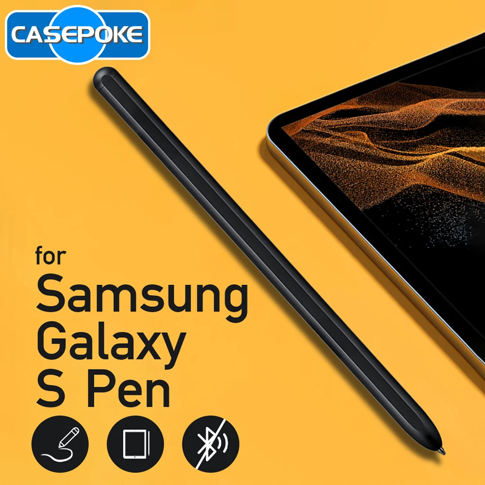 Pen para Samsung Galaxy Tab s6 Lite s7 fe s8 Plus s9 Ultra Stylus Pressure Sensing Eraser Touch Pen Lápis s