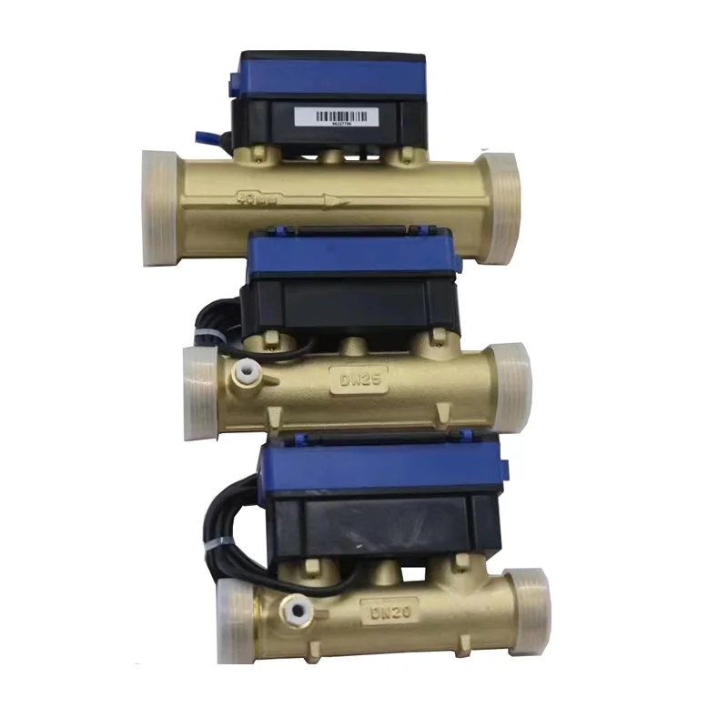 Ultrasonic Agricultural Irrigation Water Meter Small Diameter Copper Pipe Thread-connection Intelligent Ultrasonic Flowmeter