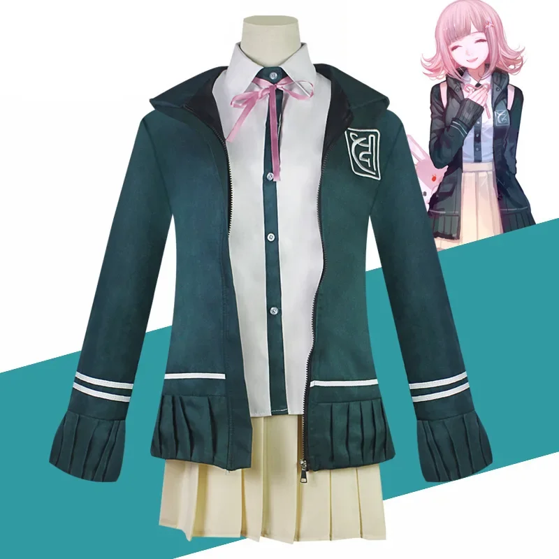 

Bullet Theory Breakthrough 2 Seven Seas and Thousand Autumn Costume Anime Costume Drama Costume Female Cosplay Green JK Uniform