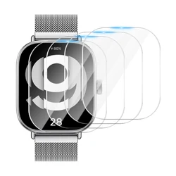 Premium Tempered Glass HD Screen Protector for Smartwatches - Anti-Scratch Protective Film Accessories (4 Pieces)