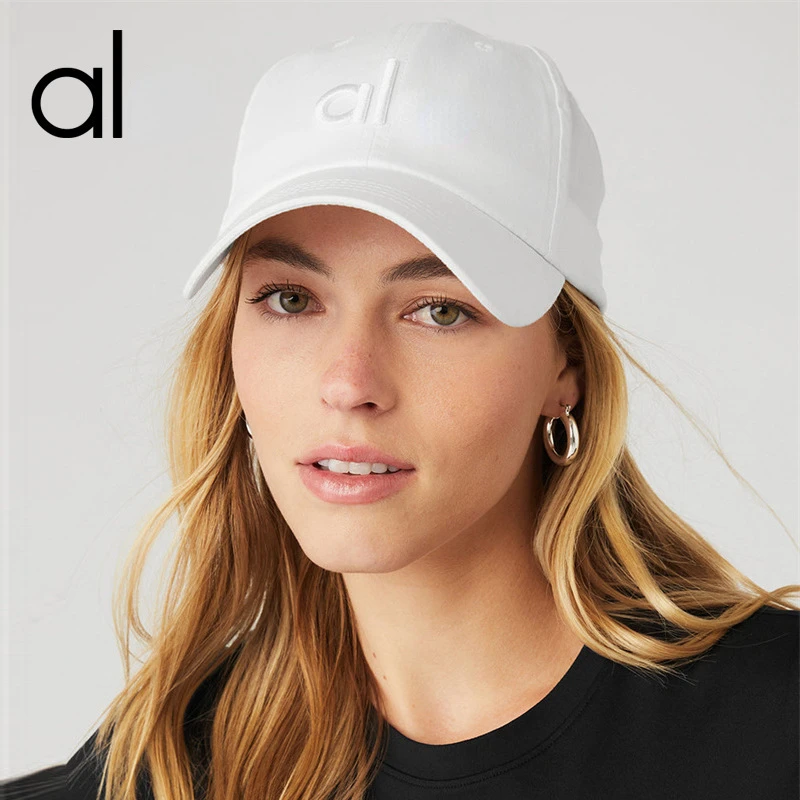 

AL YOGA Baseball Hat Outdoor Sunscreen Face Showing Small Sunshade Hat Versatile Casual Duck Tongue Hat for Men and Women