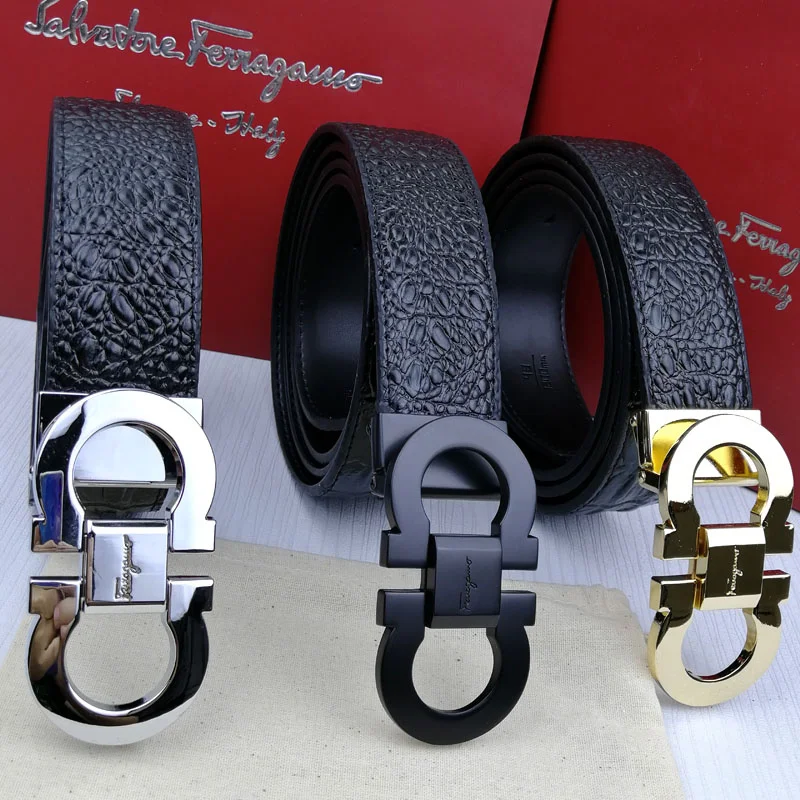 

2023 With box NEW Fashion buckle genuine leather belt Highly Quality with Box designer men women mens belts G054