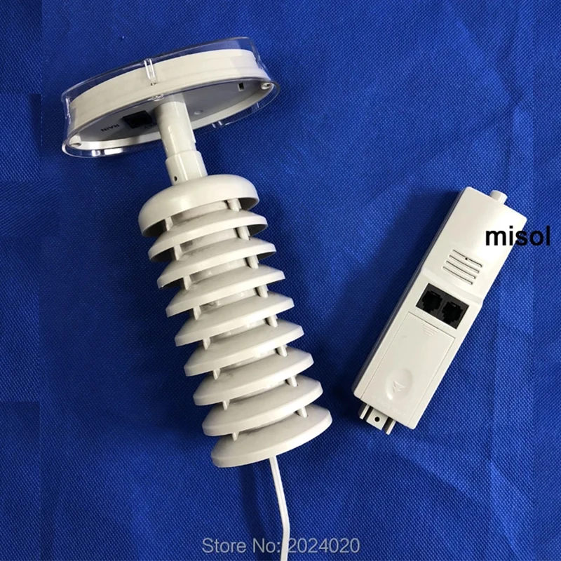 

Spare part for weather station (Transmitter / thermo hygro sensor) 433Mhz, with solar panel