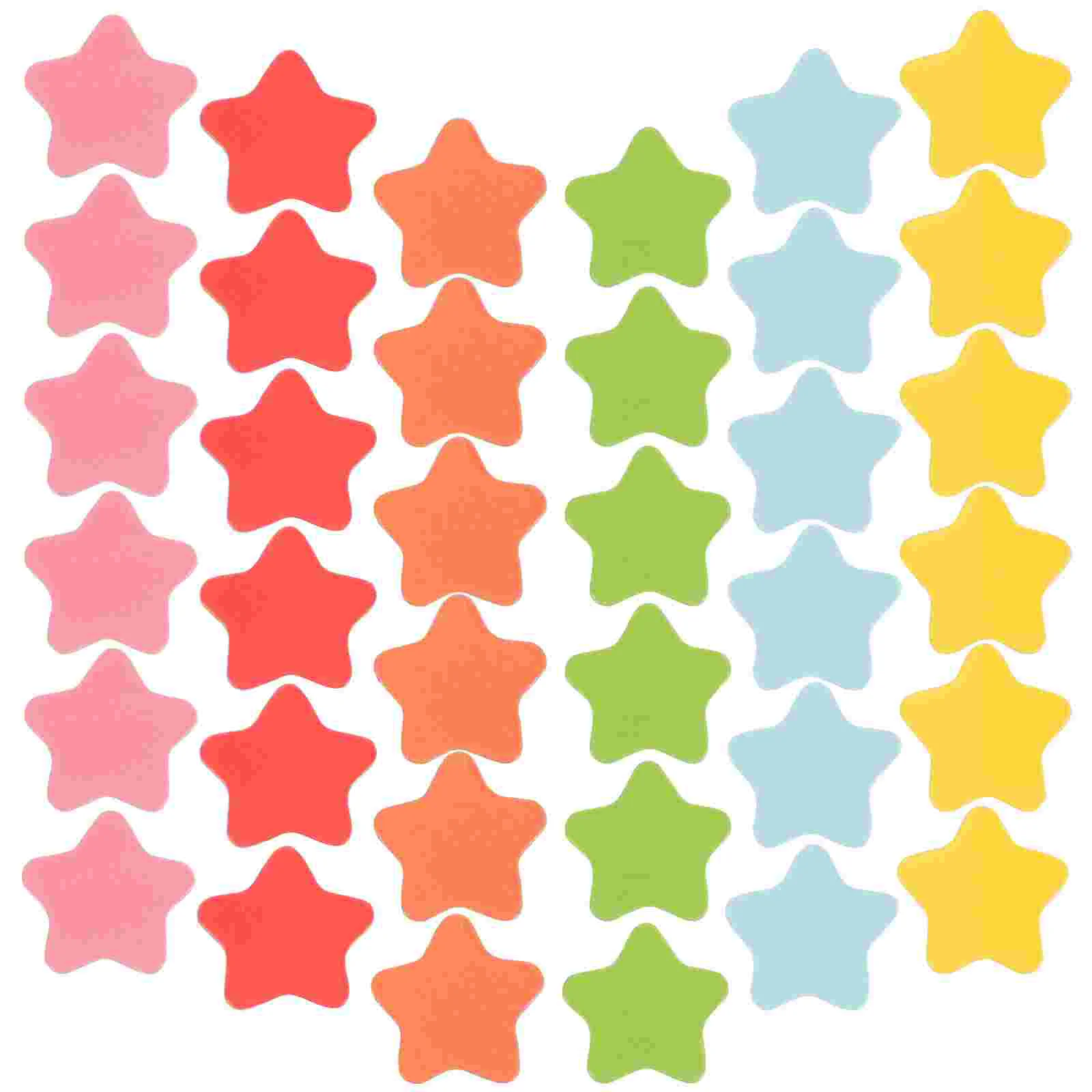 120 Pcs White Board Fridge Magnets Refrigerator Star Shape Aldult Blackboard Sticker Stars For Kids Office magnetic fridge magnets magnetic sticker magnetic fridge stickers refrigerator decor