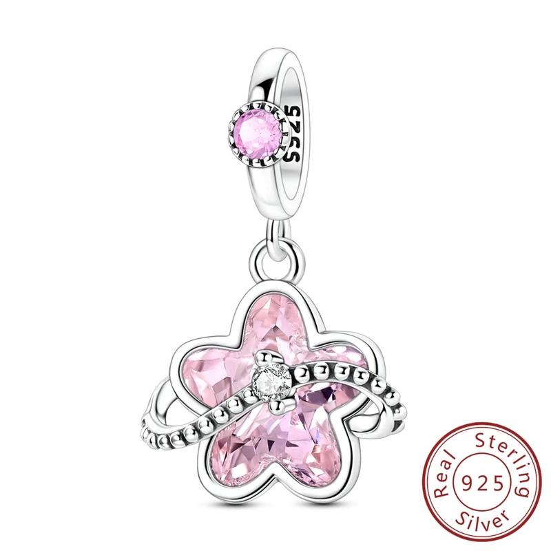 Neue 925 Silber Charms Perlen Original Früchte Wahrzeichen Gebäude Anhänger Fit Frau Schmuck Geschenke Für Armband DIY Machen – Detail 32