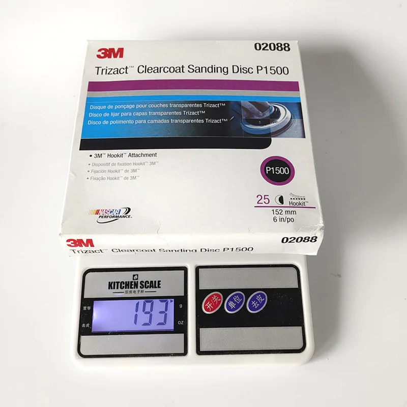 3M 02085, 3000 Grit, 6 Inch D.A. Sanding Disc | R & E Paint Supply - Foto 3