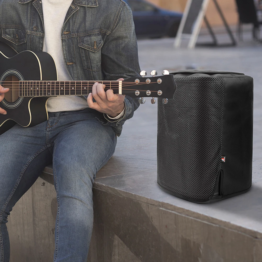 For Bose S1 Pro+ Portable BT Speaker Cover Dustproof Protective Dust Case Cover with Handle Flap Speaker Sleeve W/ Elastic Band