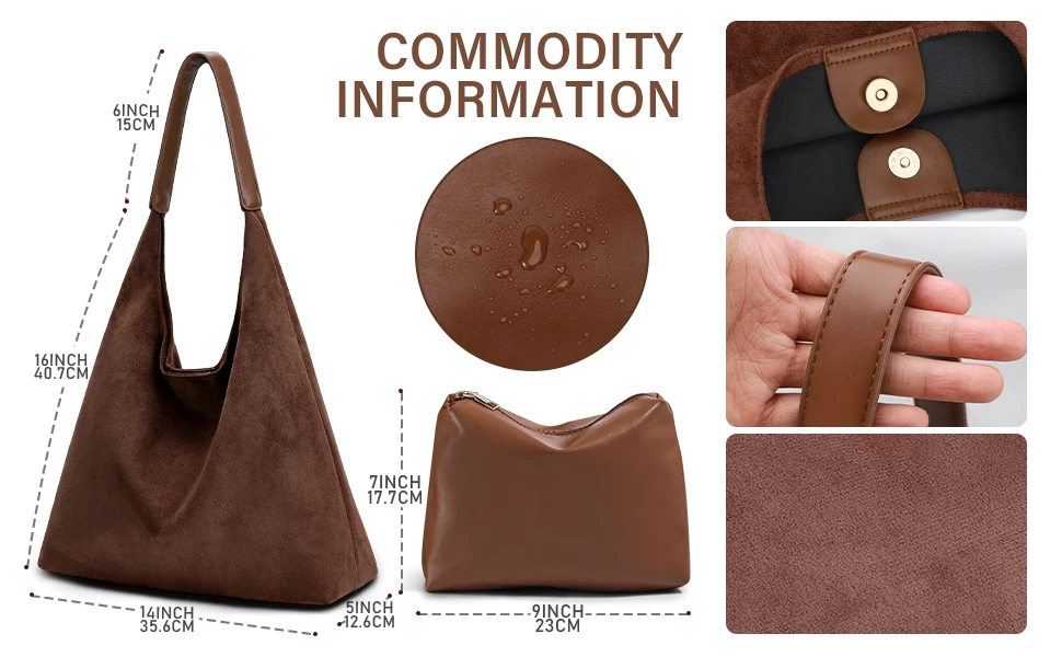suede purse