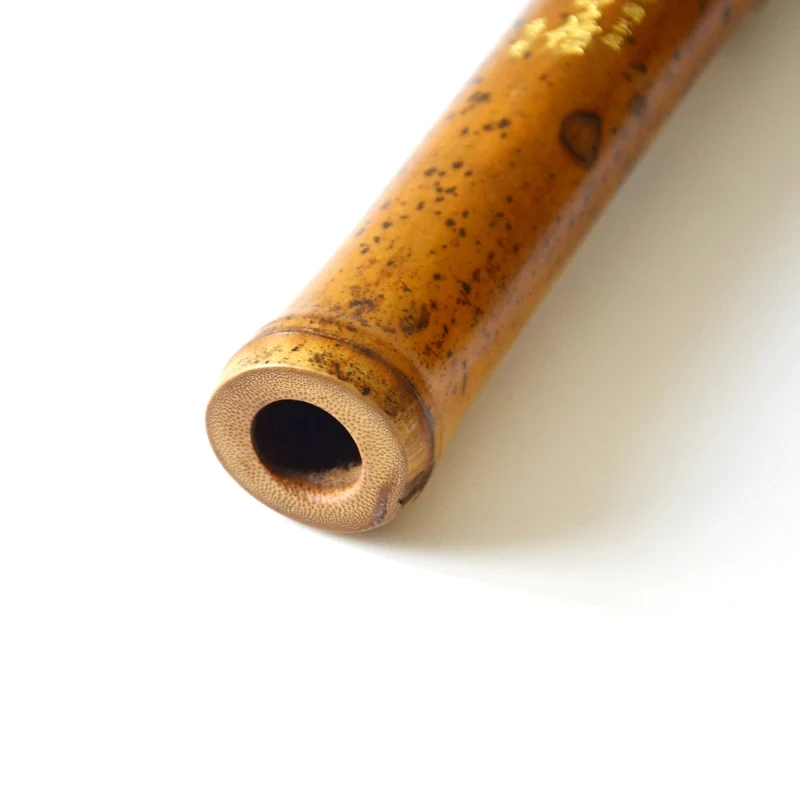 YPXD Short Xiao Flute Teardrop Bamboo Flute Professional Musical Instrument Chinese Vertical Bamboo 8 Holes Key G F E D