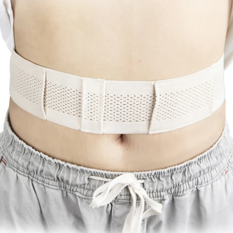 Dialysis Conduit Protection Belt Adjustable Breathable Abdominal Belt Peritoneal Therapy Back Support Protection Belt Therapy 5