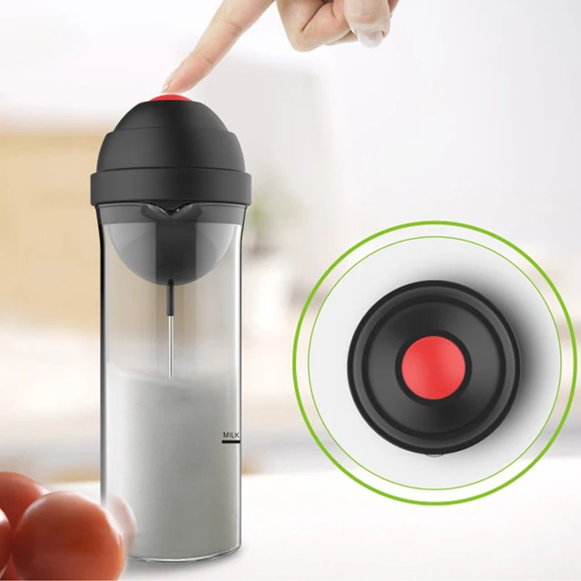 Automatikus Tej Frother Electric Maker Coffe Foam Milk Shake Keverék Akkumulátor Fróte Jug Cup Konyha Szerszám - Image 2