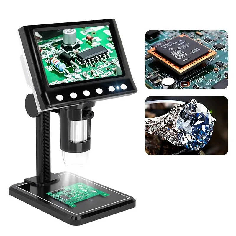 4.3 LCD  ̰, 40-1000X  ̰,   USB Ȯ, 8 LED  ĵ