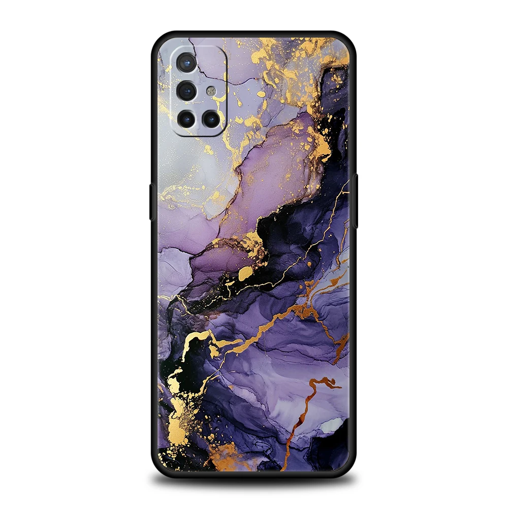 Watercolor Marble Soft Cover Phone Case