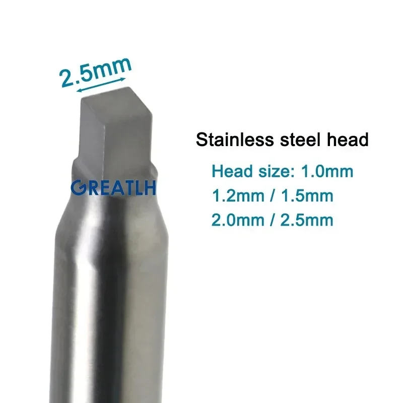 Veterinary Surgical Instruments Orthopedic Instruments GREATLH Square Bone ScrewDriver 1.0-2.5mm Medical Screwdriver Orthopedic Pet Surgical Instrument Stainless