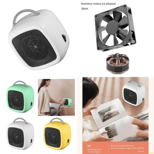 A0NC Winter Warmer Household Desktop Electric heating Machine Fan Adjustable Warm