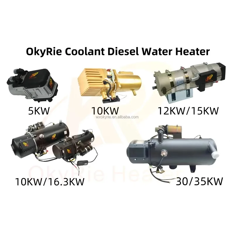 Water Parking Heater 10kw 30kw 35kw Hydronic Diesel Heater