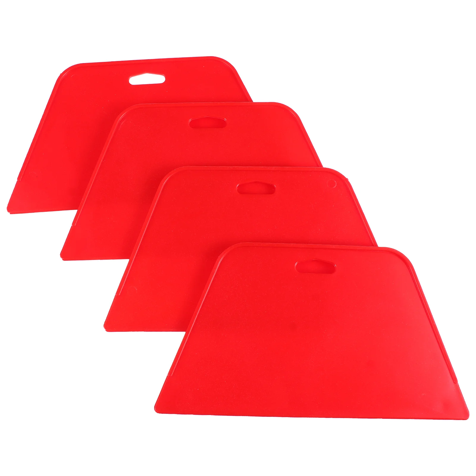 4 Pcs Scraper Car Scrapper Wallpaper Tool Film Key Covers Window Squeegee Smoothing