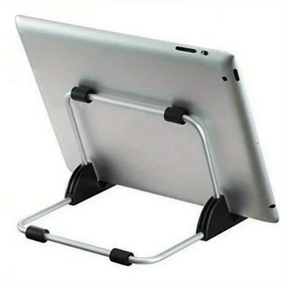 1PC 태블릿 홀더 태블릿 PC용 슈퍼 라이트 범용 스탠드 접이식 조절 가능한 데스크탑 유연한 홀더 iPad 태블릿 지원